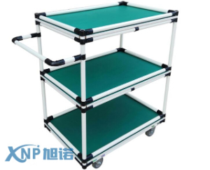 小黄片入口链接精益管周转车在汽车工厂的应用